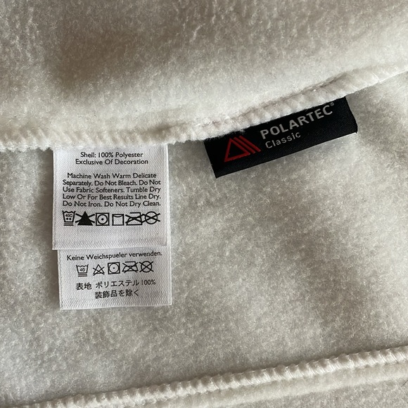 Eddie Bauer Women's White Full-Zip Fleece Jacket - Picture 9 of 10